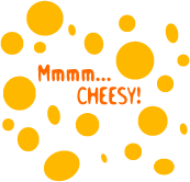 Mmmm… CHEESY! men's t-shirt