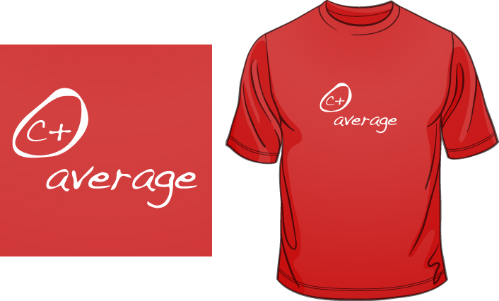 C+ Average t-shirt