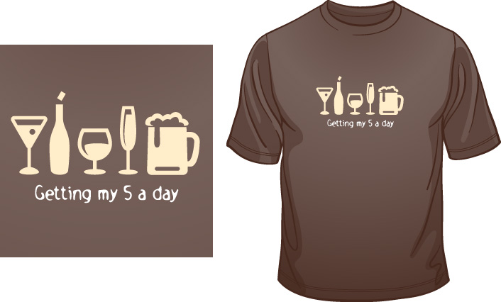 Getting My 5-a-Day T-Shirt