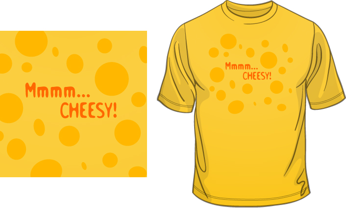 Mmmm… CHEESY! t-shirt