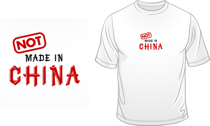 Not Made In China t-shirt